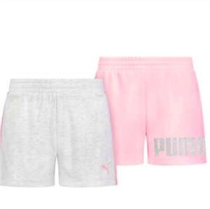 2 Pack Shorts Size S (7-8) Puma NWT